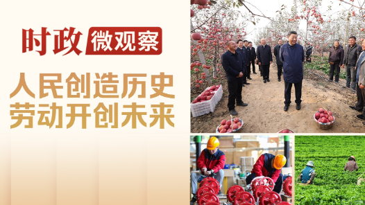 時政微觀察丨“我們的根扎在勞動人民之中”