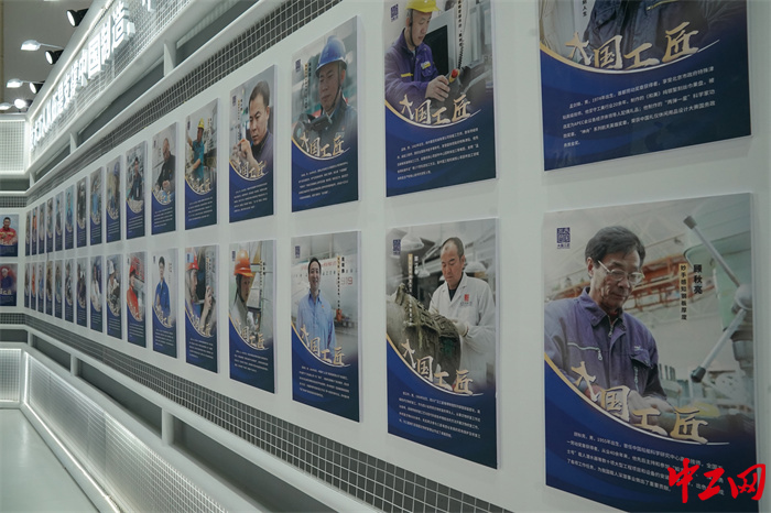 展板。中工網記者王鑫 攝