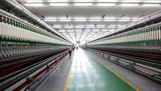 新質生產力在車間丨一根最細紗線生產的背后