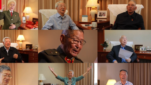 視頻丨五星紅旗迎風飄揚！“共和國勛章”和國家榮譽稱號獲得者深情獻唱