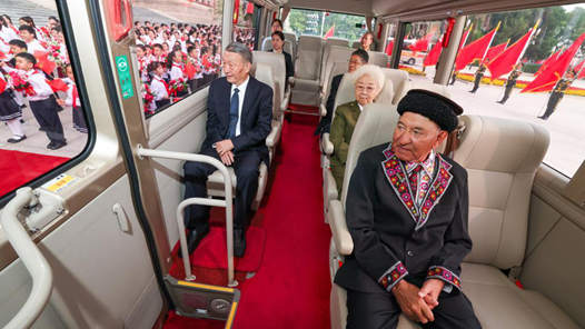 今天的儀式現場，這些瞬間令人感動