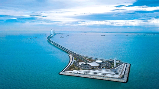 奮進強國路 闊步新征程·親歷重大工程建設丨深中通道加速兌現大灣區“半小時交通圈”