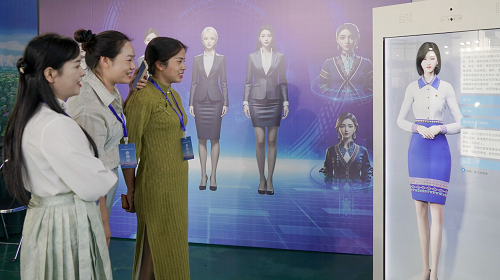 工會數字人“小慧”亮相象州