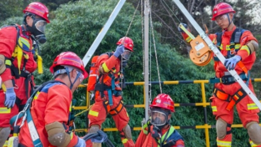 云南省舉辦職工職業技能大賽應急救援員競賽