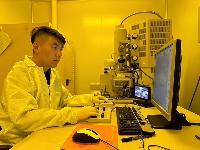 北旭電子劉洪雷工作照2