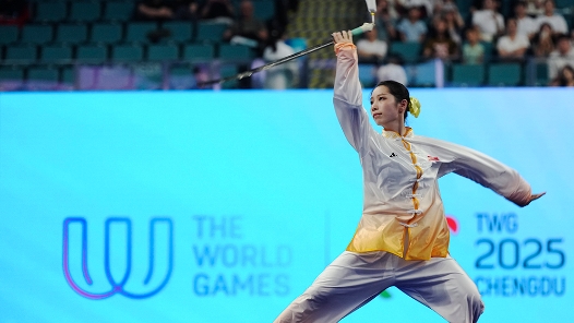 成都世運會丨盧卓靈奪得世運會中國體育代表團首金