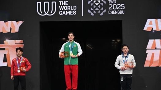 成都世運會丨伊朗“武林高手”成都奪金記：南棍飛舞緣結(jié)中華