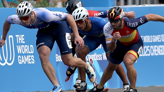 成都世運會 | 速度輪滑公路賽收官 西班牙選手再奪金