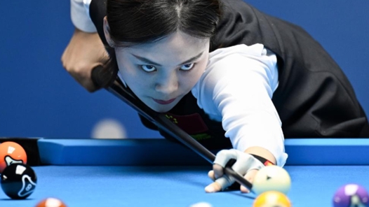 成都世運會丨臺球——女子花式臺球銅牌賽：中國選手劉莎莎獲得季軍