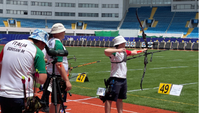 成都世運會 | 意大利在射箭反曲弓比賽中收獲三枚獎牌