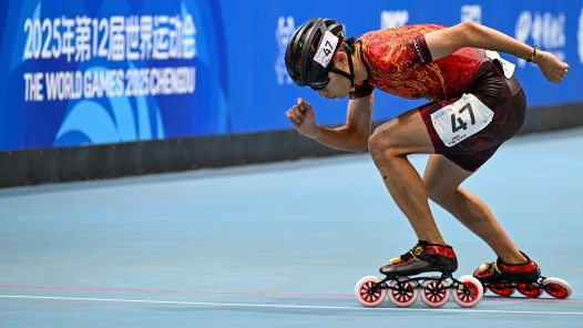 成都世運會丨張振海摘銅 斬獲中國輪滑隊首枚獎牌