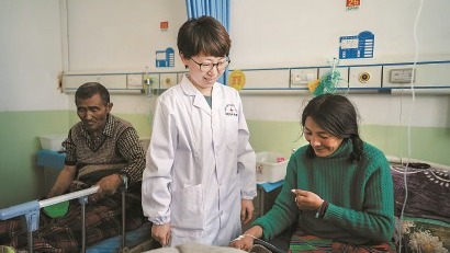 西藏日喀則市仲巴縣來了首批上海女醫生