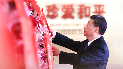 習語｜“以史為鑒、面向未來，共同珍愛和平、維護和平”