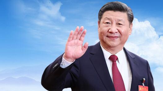 新華社快訊：閱兵總指揮報告受閱部隊列隊完畢，習近平下達檢閱開始的命令。