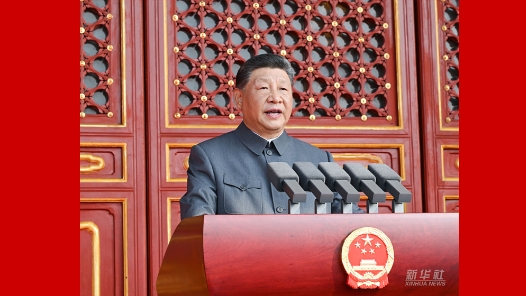 習近平：中華民族偉大復興勢不可擋！人類和平與發展的崇高事業必將勝利！
