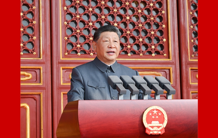 紀念中國人民抗日戰爭暨世界反法西斯戰爭勝利80周年大會在京隆重舉行