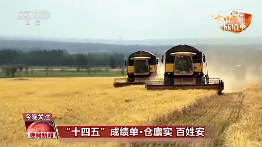 “十四五”成績單丨14億多中國人的飯碗端得更牢 農民的腰包越來越鼓