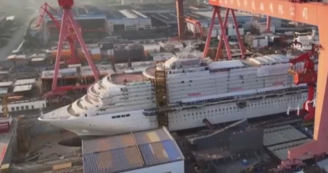 邁向“十五五”的發(fā)展圖景丨第二艘國產(chǎn)大型郵輪建造工時壓縮20%以上