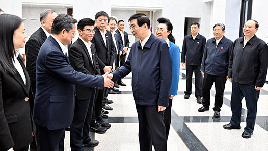 王滬寧在廣東調(diào)研時(shí)強(qiáng)調(diào) 深入貫徹落實(shí)黨的二十屆四中全會(huì)精神 為推進(jìn)中國(guó)式現(xiàn)代化凝心聚力