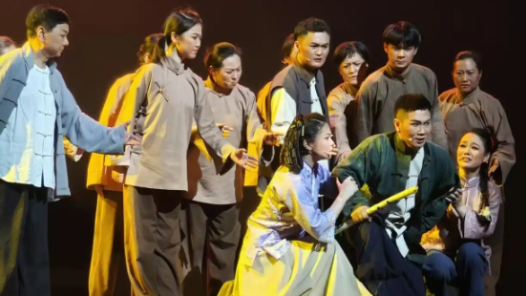 江蘇省鹽城市總工會打造“流動思政課堂” 紅色現代淮劇《顧正紅》巡演受熱捧