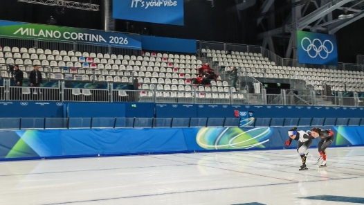 冬奧會｜中國速度滑冰隊米蘭開練