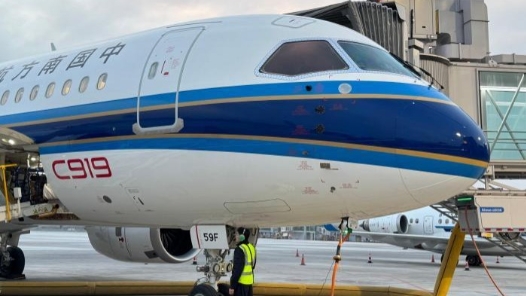 南航第九架C919國產大飛機正式投入運營