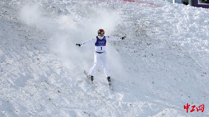 徐夢桃在比賽中